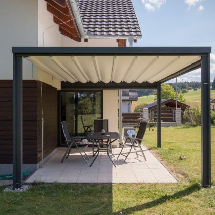 Obrázek č. 4 pro 'Kubická shrnovací pergola'