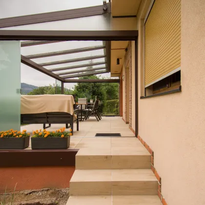 Obrázek č. 5 pro 'Pergola s dlažbou na míru a oplechováním'