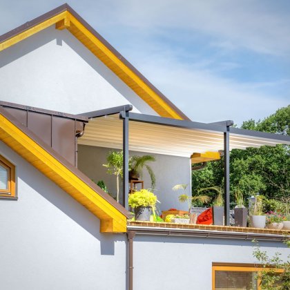 Obrázek č. 3 pro 'Pergola na terasu se shrnovací střechou'