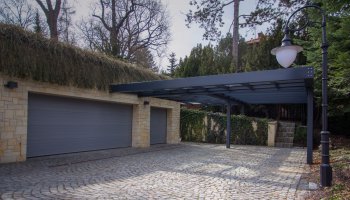 Pergola jako stání pro auta