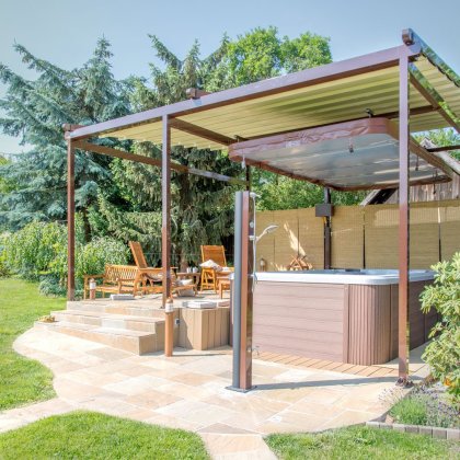 Obrázek č. 2 pro 'Pergola se zvedáním poklopu vířivky'