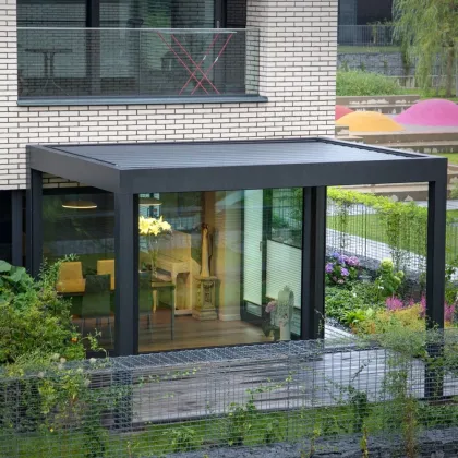 Obrázek č. 1 pro 'Bioklimatická lamelová pergola'