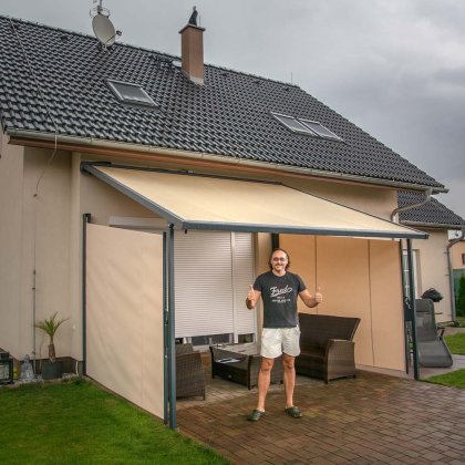 Obrázek č. 1 pro 'Pergola v barvě fasády'