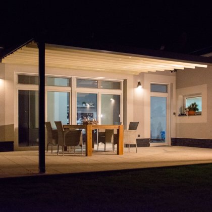 Obrázek č. 1 pro 'Pergola Silver se shrnovací střechou'